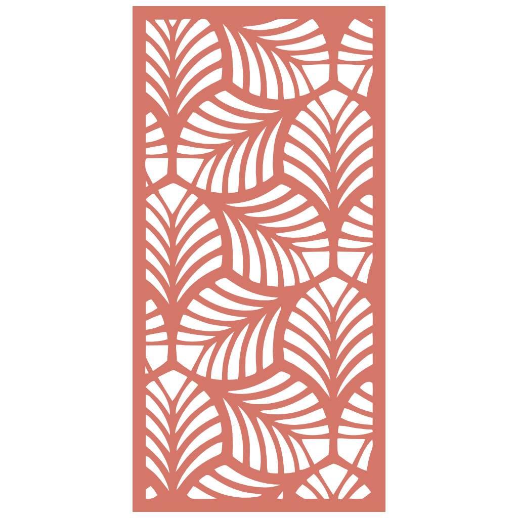 Panel decorativo floral modular para paredes interiores. Diseño elegante con hojas y flores, ideal para decoración moderna y natural.
