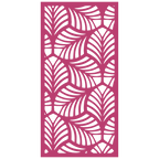 Panel decorativo floral modular para paredes interiores. Diseño elegante con hojas y flores, ideal para decoración moderna y natural.
