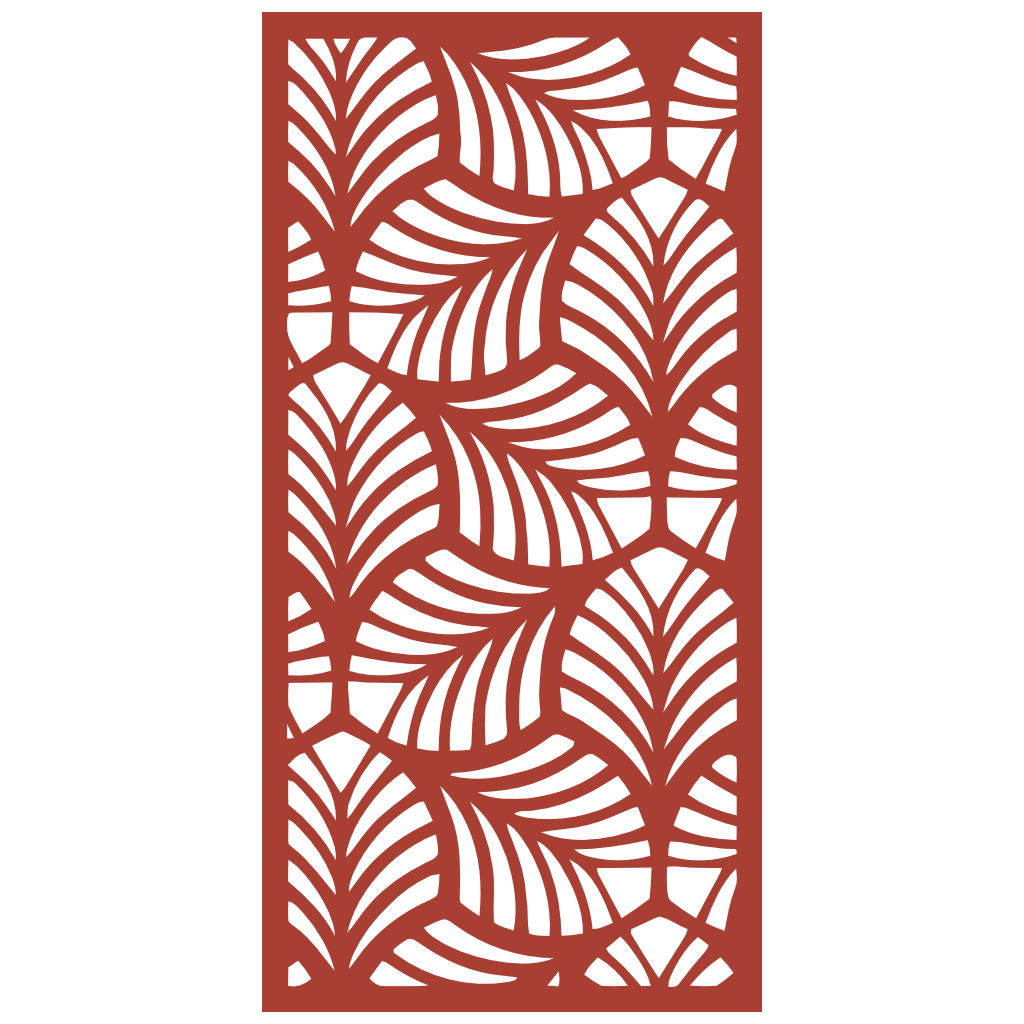 Panel decorativo floral modular para paredes interiores. Diseño elegante con hojas y flores, ideal para decoración moderna y natural.
