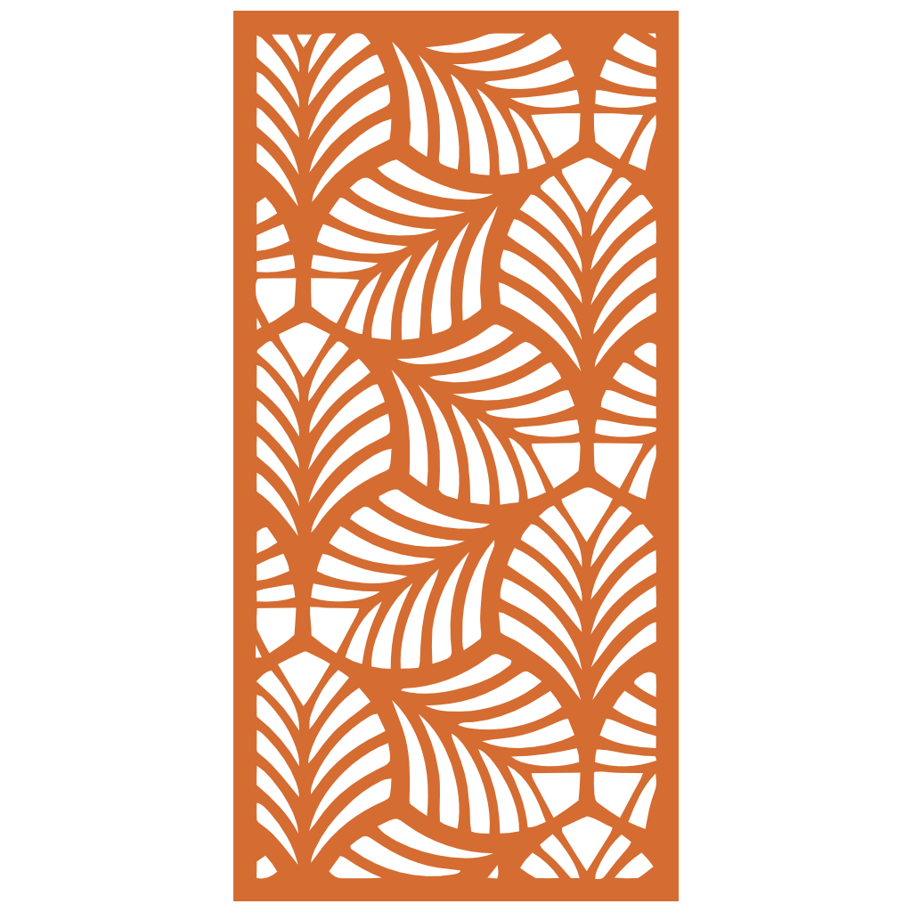 Panel decorativo floral modular para paredes interiores. Diseño elegante con hojas y flores, ideal para decoración moderna y natural.
