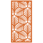 Panel decorativo floral modular para paredes interiores. Diseño elegante con hojas y flores, ideal para decoración moderna y natural.
