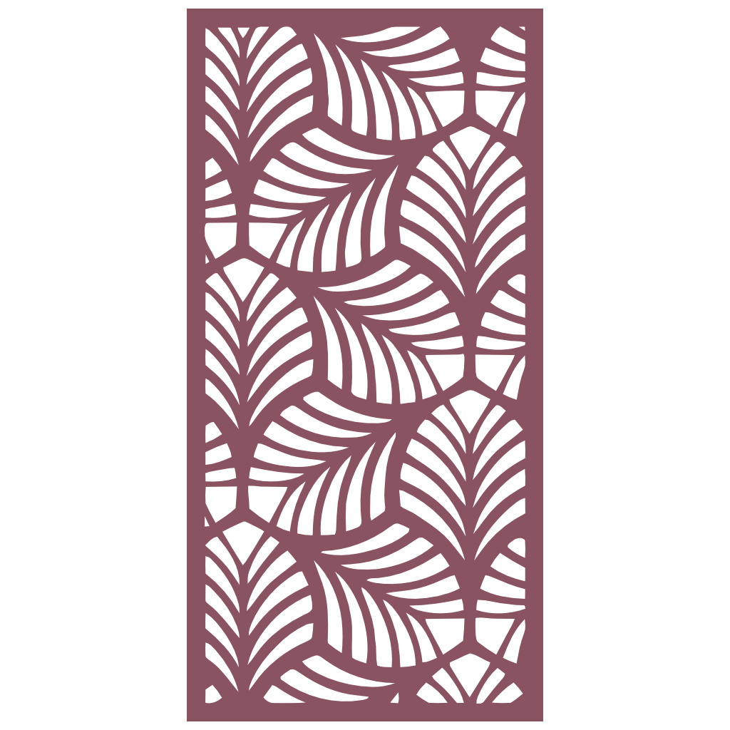 Panel decorativo floral modular para paredes interiores. Diseño elegante con hojas y flores, ideal para decoración moderna y natural.
