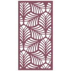 Panel decorativo floral modular para paredes interiores. Diseño elegante con hojas y flores, ideal para decoración moderna y natural.
