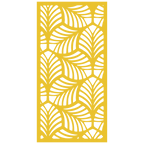 Panel decorativo floral modular para paredes interiores. Diseño elegante con hojas y flores, ideal para decoración moderna y natural.
