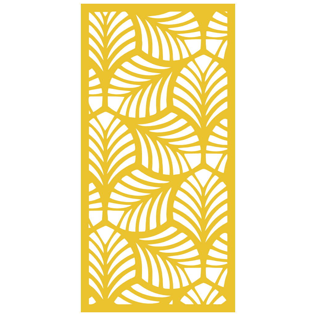 Panel decorativo floral modular para paredes interiores. Diseño elegante con hojas y flores, ideal para decoración moderna y natural.
