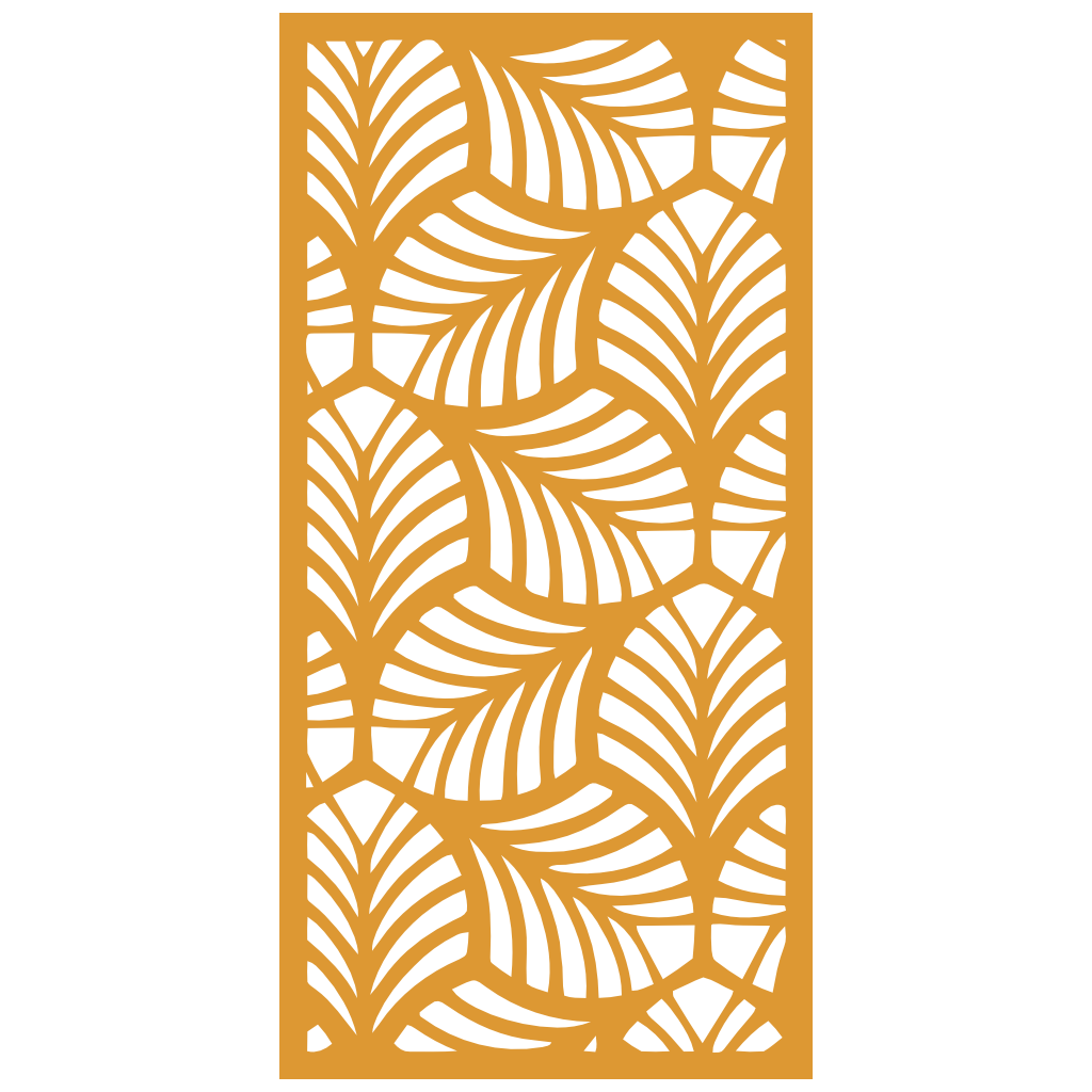 Panel decorativo floral modular para paredes interiores. Diseño elegante con hojas y flores, ideal para decoración moderna y natural.
