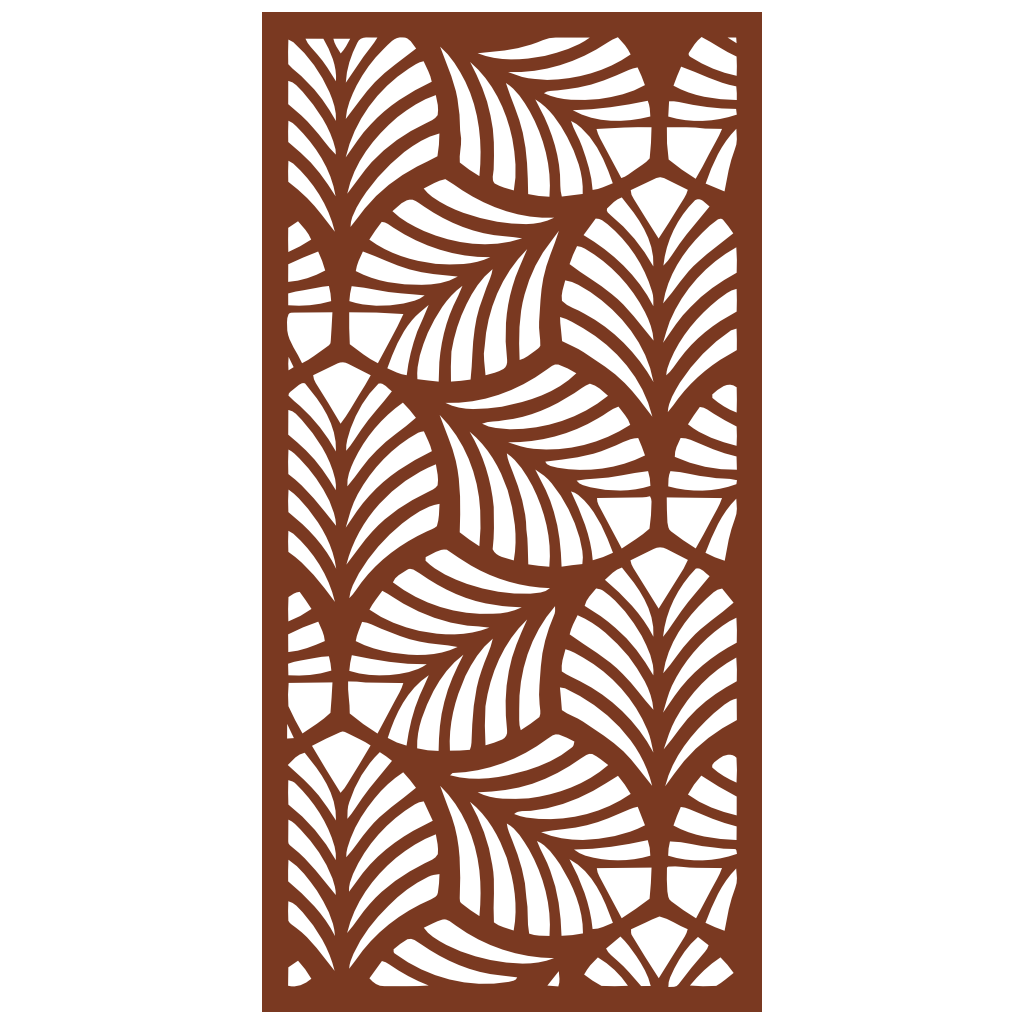 Panel decorativo floral modular para paredes interiores. Diseño elegante con hojas y flores, ideal para decoración moderna y natural.
