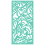 Panel decorativo floral modular para paredes interiores. Diseño elegante con hojas y flores, ideal para decoración moderna y natural.
