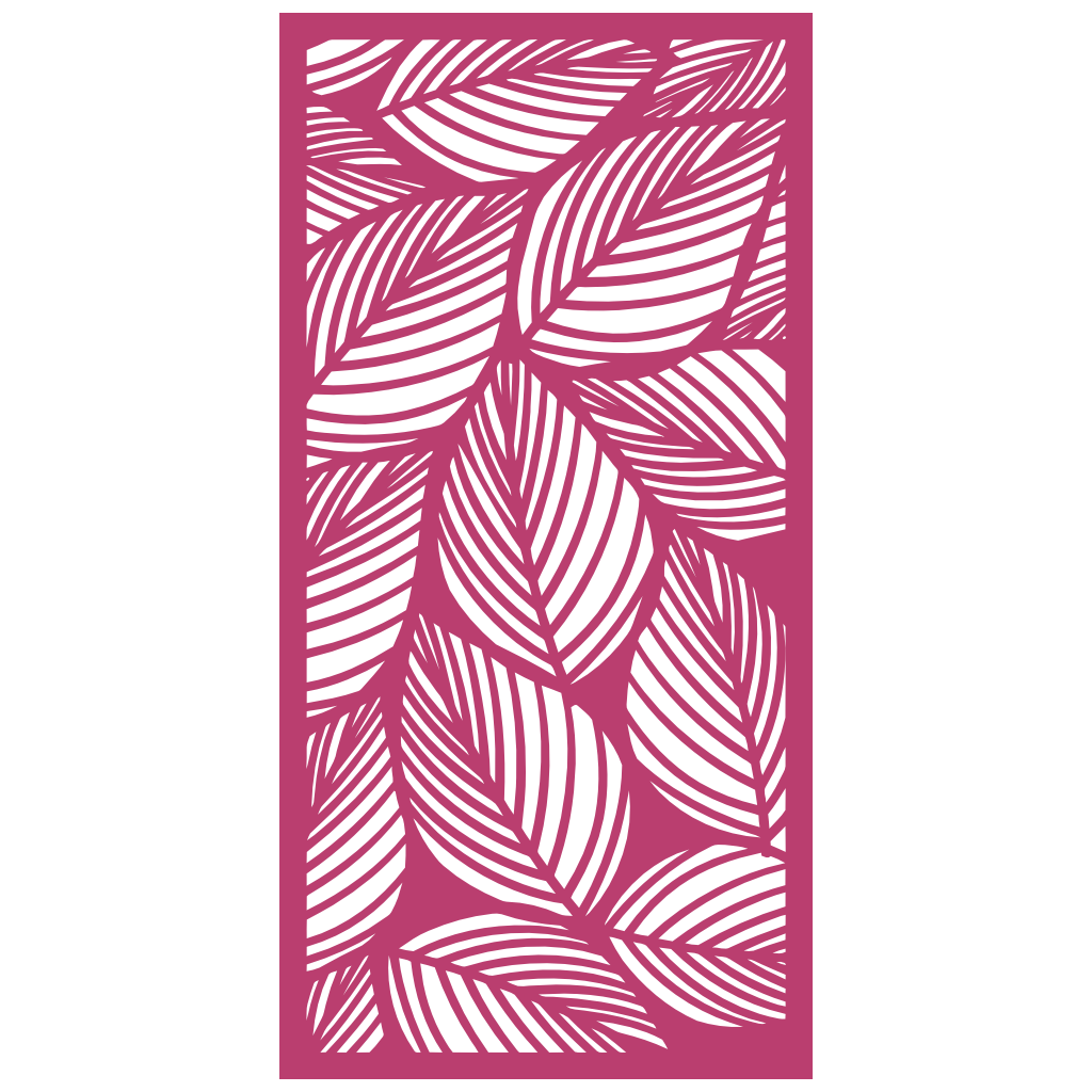 Panel decorativo floral modular para paredes interiores. Diseño elegante con hojas y flores, ideal para decoración moderna y natural.
