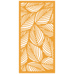 Panel decorativo floral modular para paredes interiores. Diseño elegante con hojas y flores, ideal para decoración moderna y natural.
