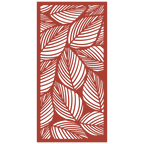 Panel decorativo floral modular para paredes interiores. Diseño elegante con hojas y flores, ideal para decoración moderna y natural.
