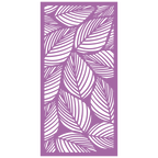 Panel decorativo floral modular para paredes interiores. Diseño elegante con hojas y flores, ideal para decoración moderna y natural.
