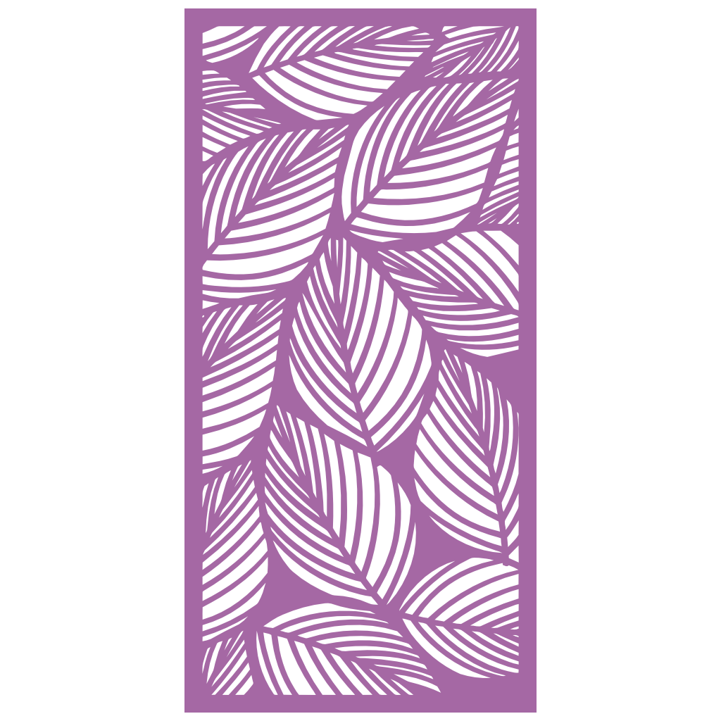 Panel decorativo floral modular para paredes interiores. Diseño elegante con hojas y flores, ideal para decoración moderna y natural.
