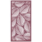 Panel decorativo floral modular para paredes interiores. Diseño elegante con hojas y flores, ideal para decoración moderna y natural.
