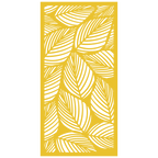 Panel decorativo floral modular para paredes interiores. Diseño elegante con hojas y flores, ideal para decoración moderna y natural.
