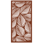 Panel decorativo floral modular para paredes interiores. Diseño elegante con hojas y flores, ideal para decoración moderna y natural.
