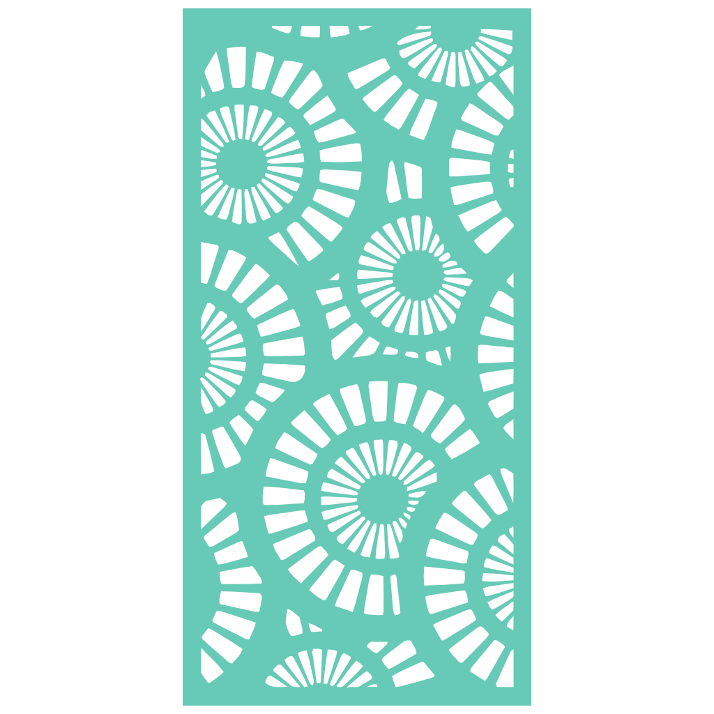 Panel ornamental modular geométrico para diseño de interiores elegantes