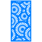 Panel ornamental modular geométrico para diseño de interiores elegantes