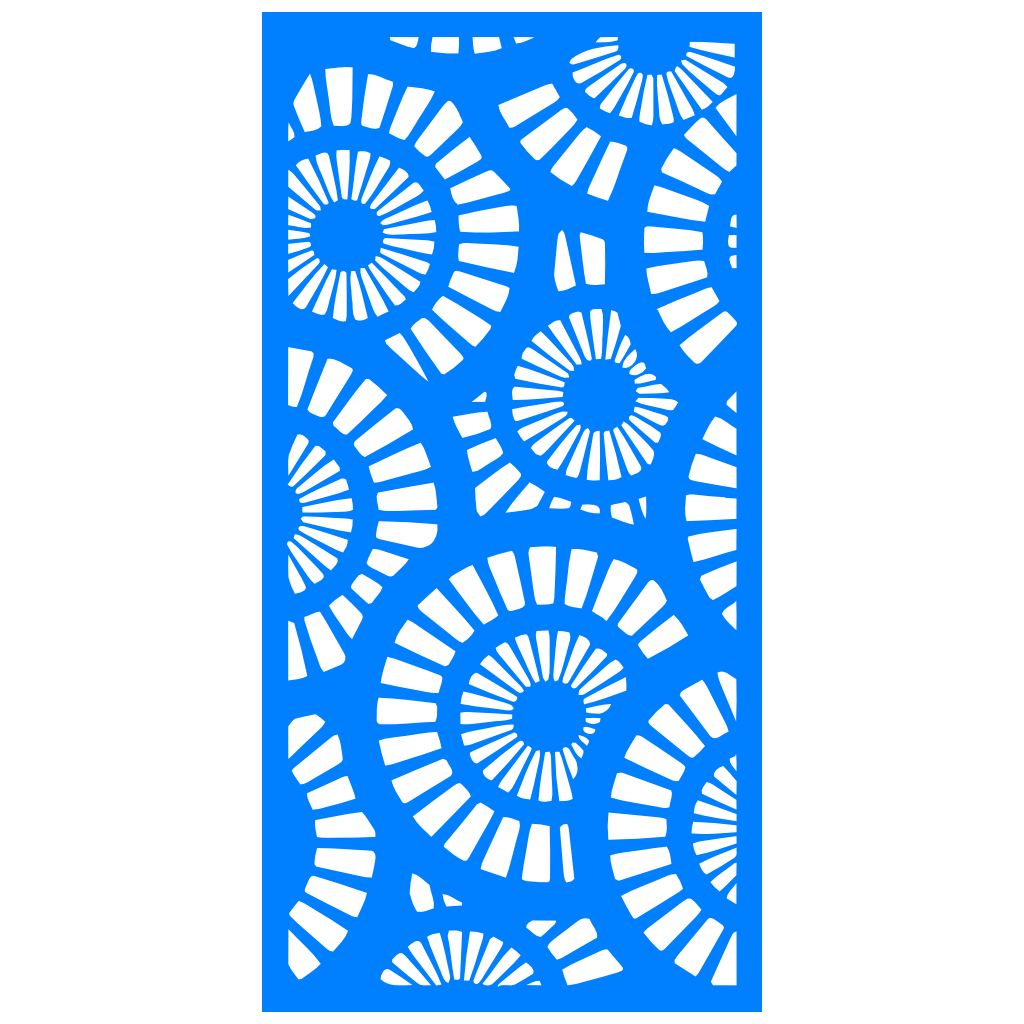 Panel ornamental modular geométrico para diseño de interiores elegantes