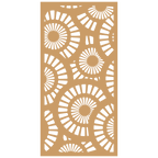 Panel ornamental modular geométrico para diseño de interiores elegantes