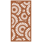 Panel ornamental modular geométrico para diseño de interiores elegantes