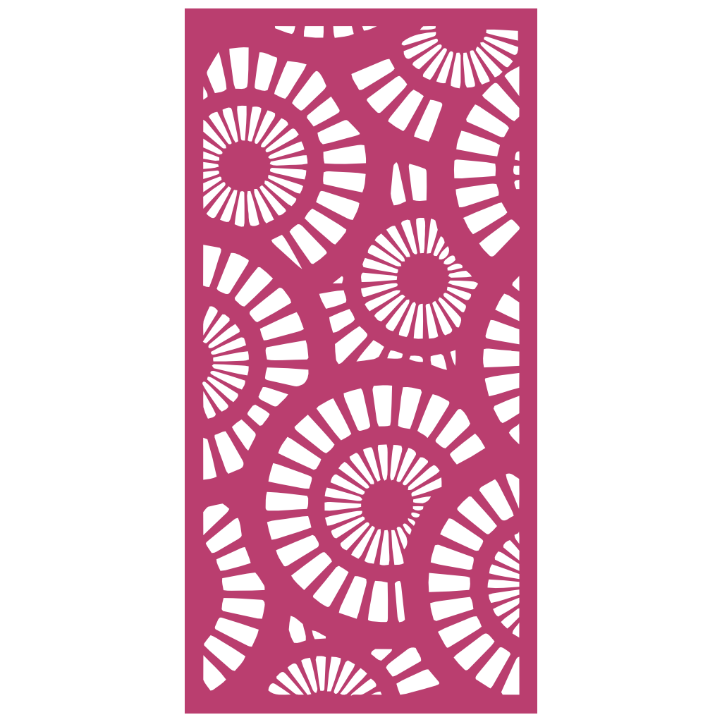 Panel ornamental modular geométrico para diseño de interiores elegantes