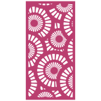 Panel ornamental modular geométrico para diseño de interiores elegantes