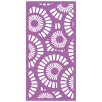 Panel ornamental modular geométrico para diseño de interiores elegantes