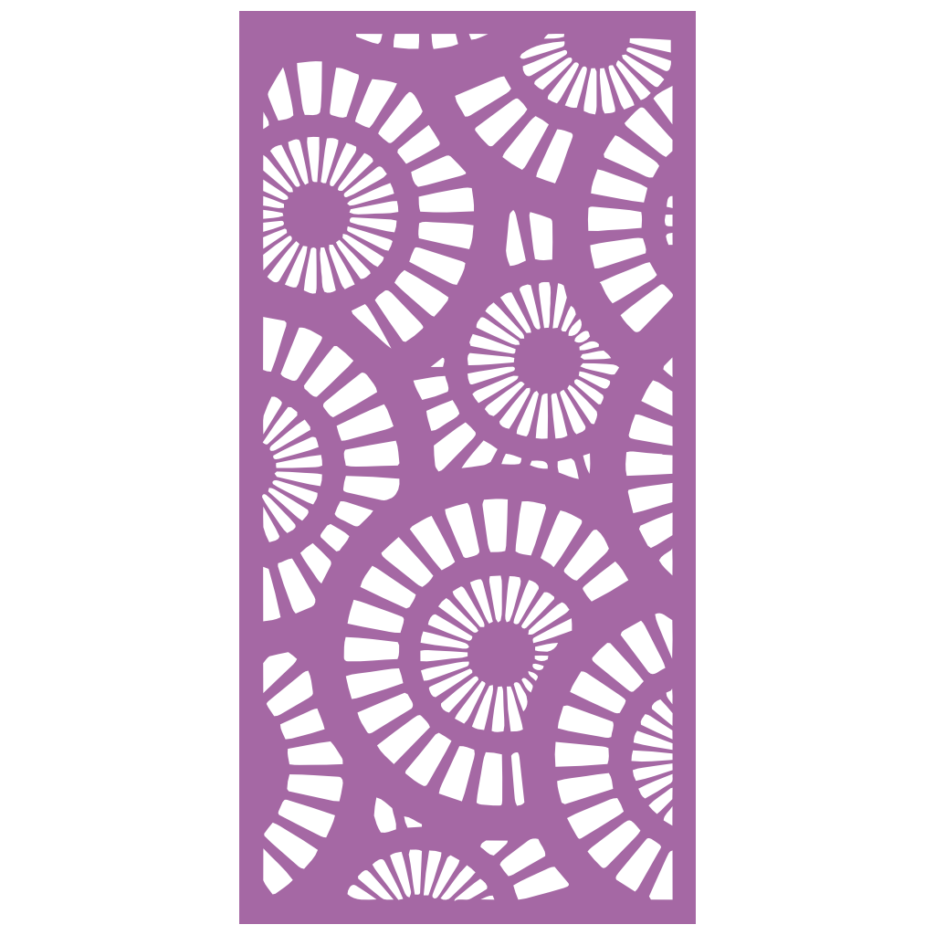 Panel ornamental modular geométrico para diseño de interiores elegantes