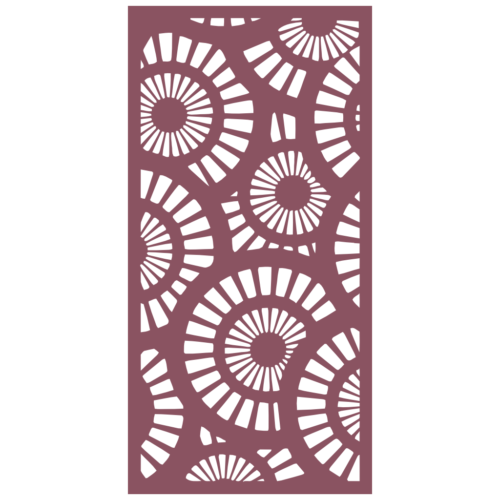 Panel ornamental modular geométrico para diseño de interiores elegantes