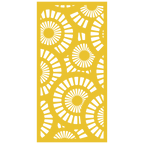 Panel ornamental modular geométrico para diseño de interiores elegantes