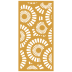 Panel ornamental modular geométrico para diseño de interiores elegantes