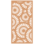 Panel ornamental modular geométrico para diseño de interiores elegantes