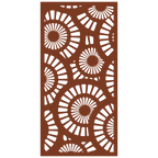 Panel ornamental modular geométrico para diseño de interiores elegantes