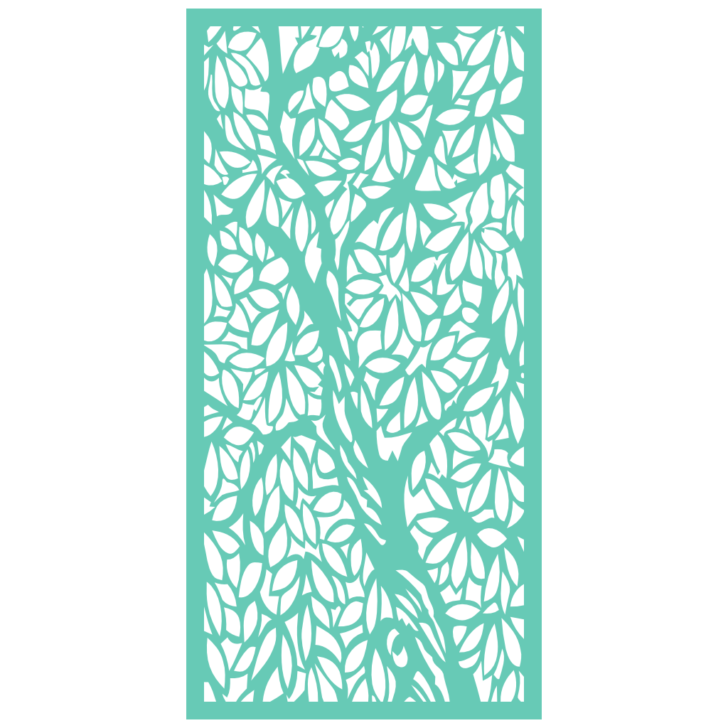 Revestimiento mural con panel ornamental naturalezas 