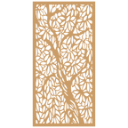 Revestimiento mural con panel ornamental naturalezas 