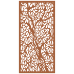 Revestimiento mural con panel ornamental naturalezas 