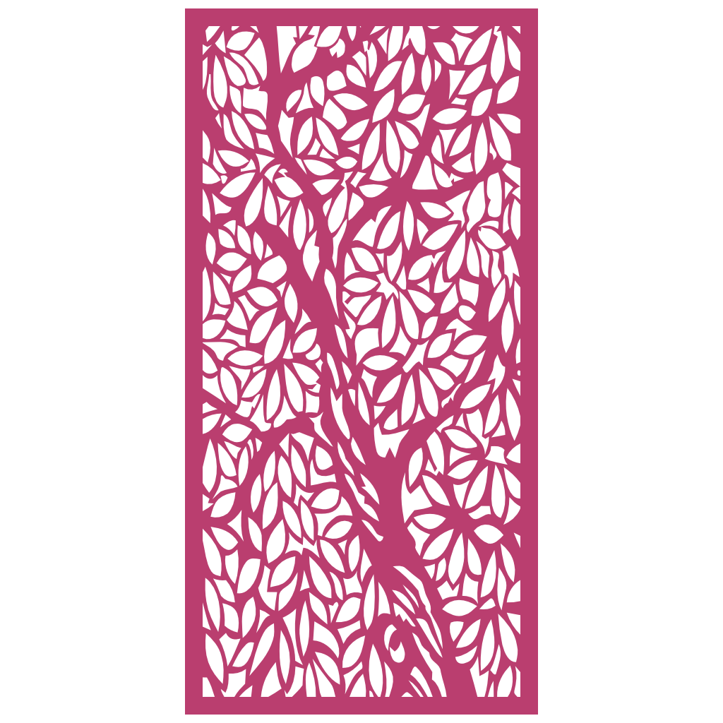 Revestimiento mural con panel ornamental naturalezas 