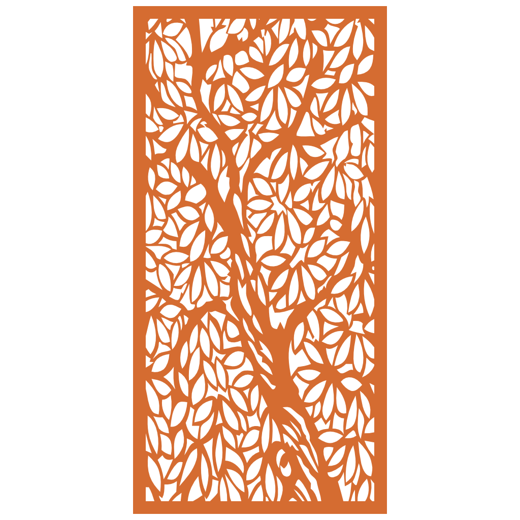 Revestimiento mural con panel ornamental naturalezas 