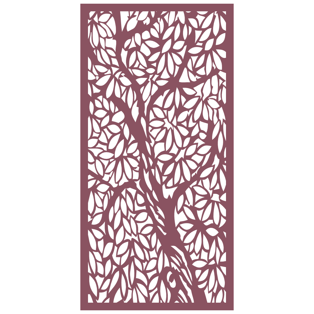 Revestimiento mural con panel ornamental naturalezas 