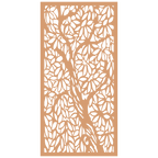 Revestimiento mural con panel ornamental naturalezas 