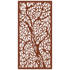 Revestimiento mural con panel ornamental naturalezas 