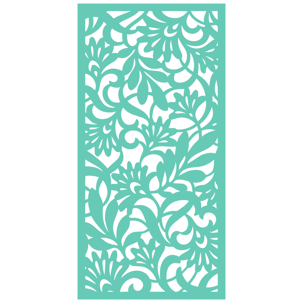 Panel decorativo geométrico modular instalado en pared moderna