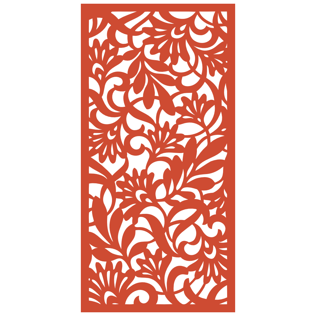 Panel decorativo geométrico modular instalado en pared moderna