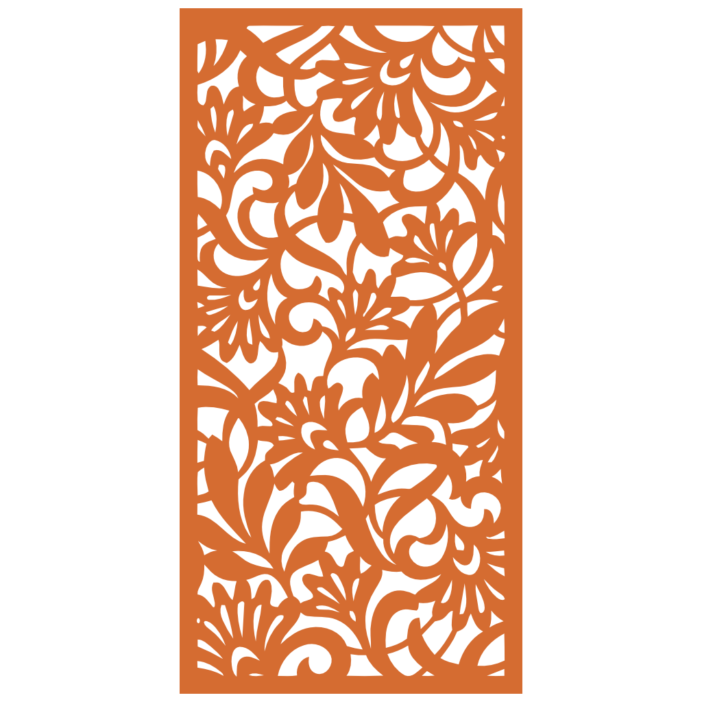 Panel decorativo geométrico modular instalado en pared moderna