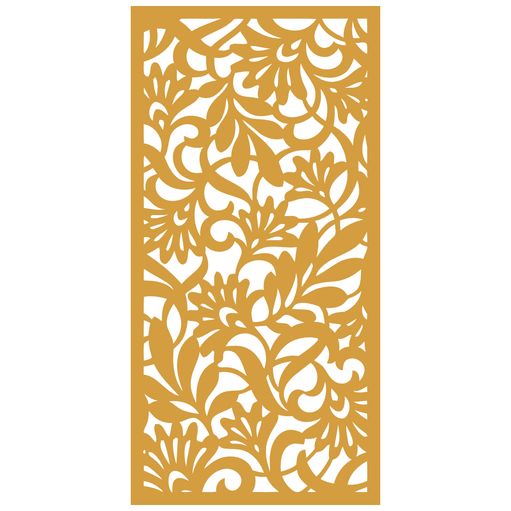 Panel decorativo geométrico modular instalado en pared moderna