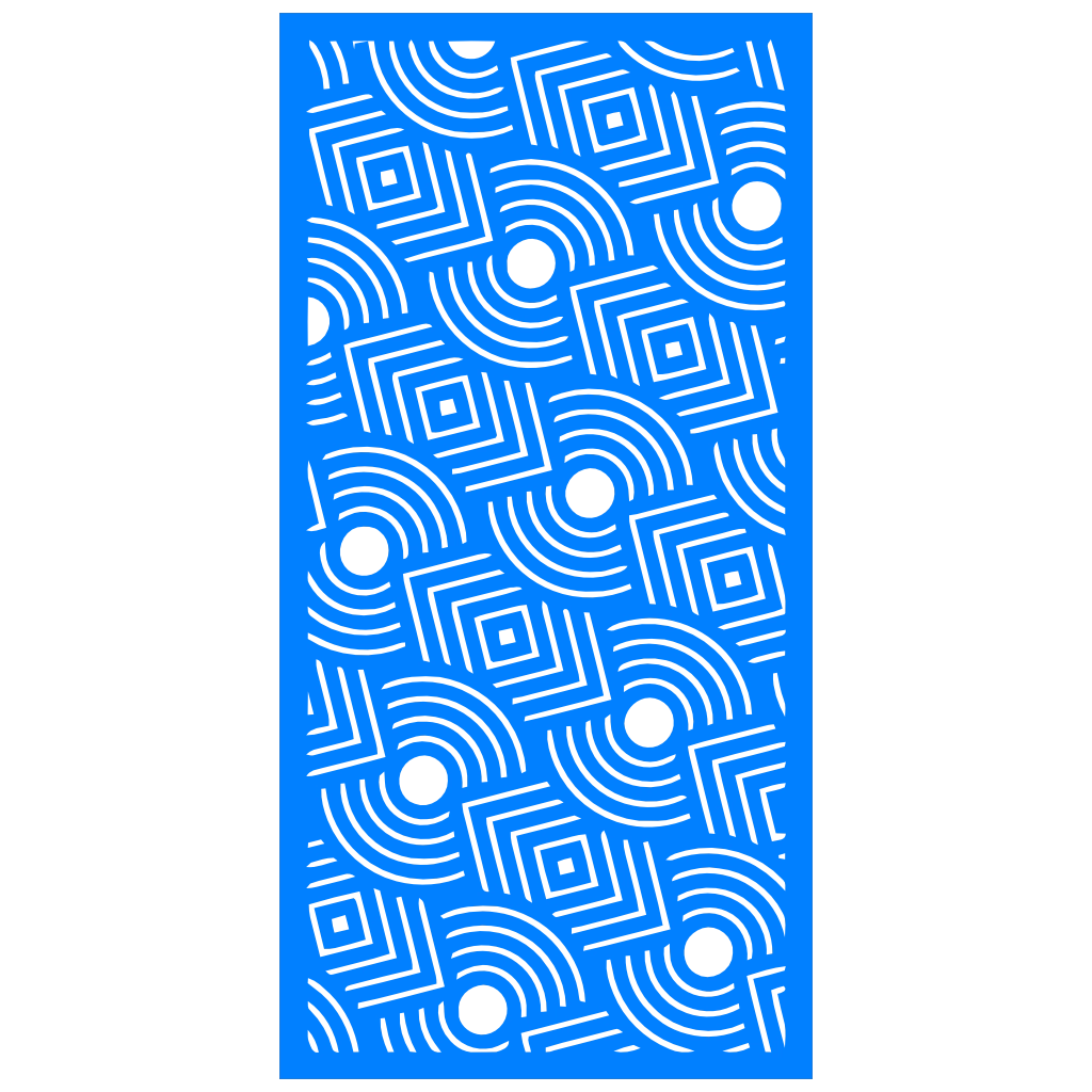 Panel ornamental modular geométrico de madera para decoración de pared interior