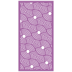 Panel ornamental modular geométrico de madera para decoración de pared interior