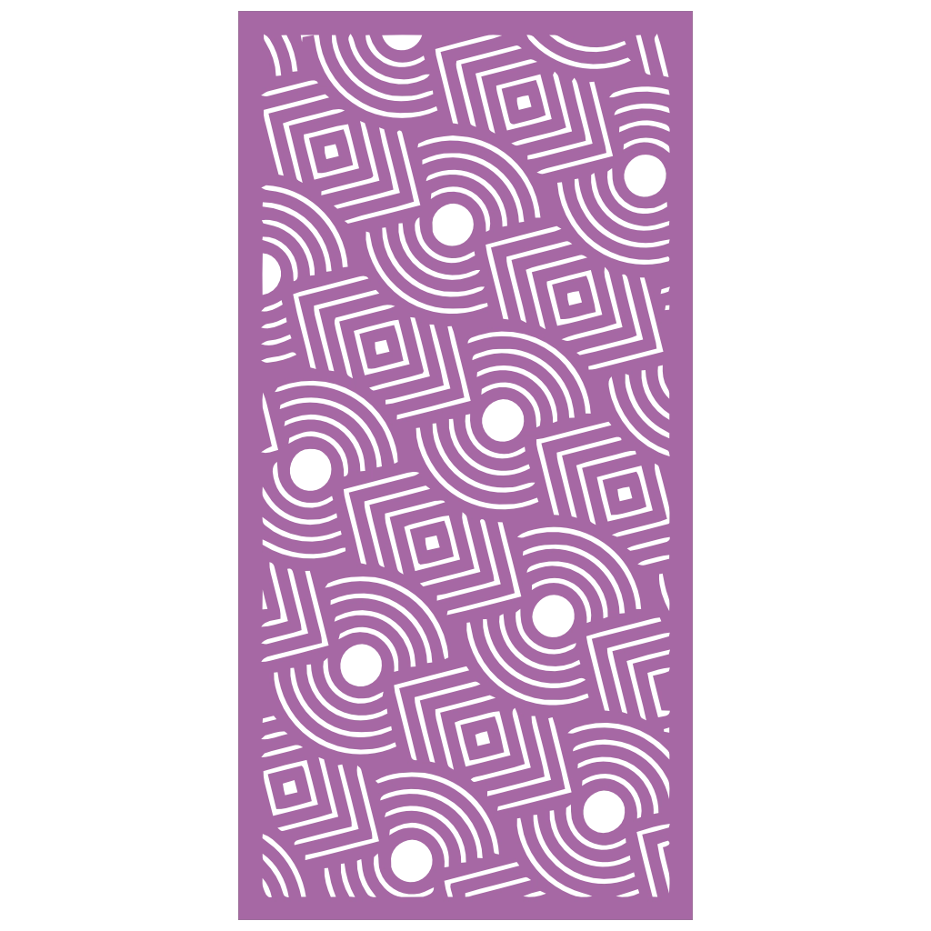 Panel ornamental modular geométrico de madera para decoración de pared interior