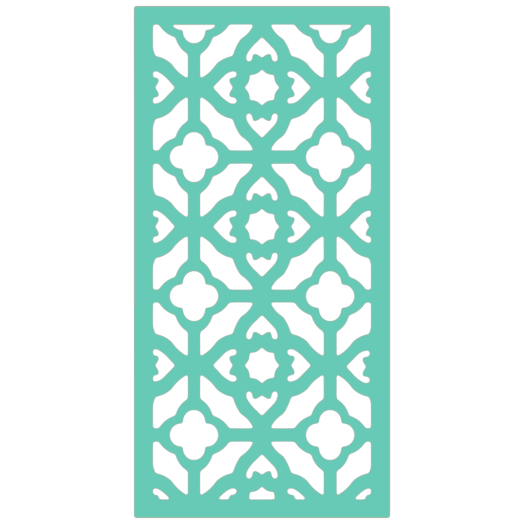 Composición mural con paneles geométricos modulares de diseño moderno